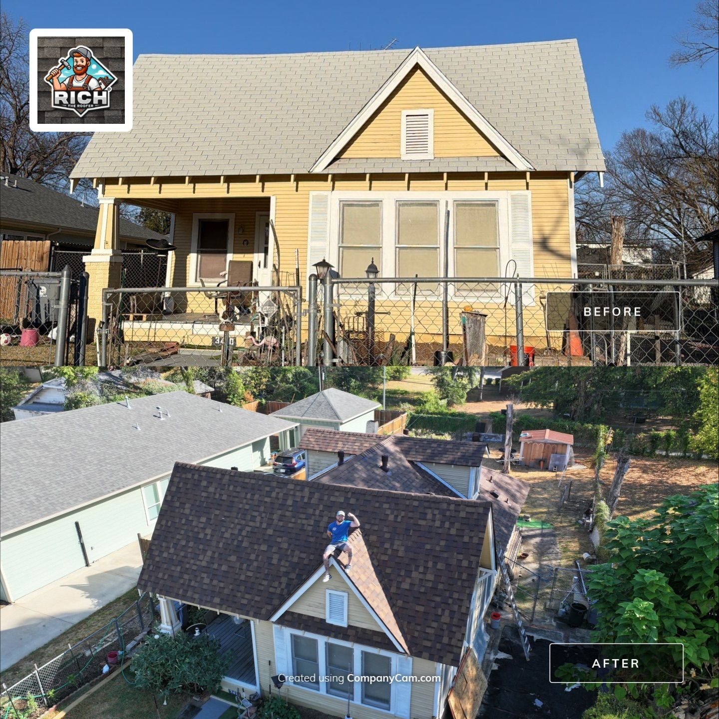 New architectural shingles in Dallas, TX