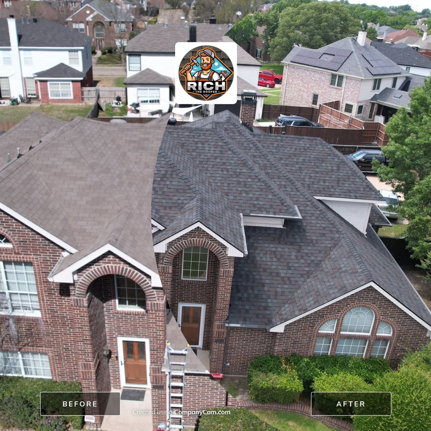 Fascia repair on a Mesquite, TX home